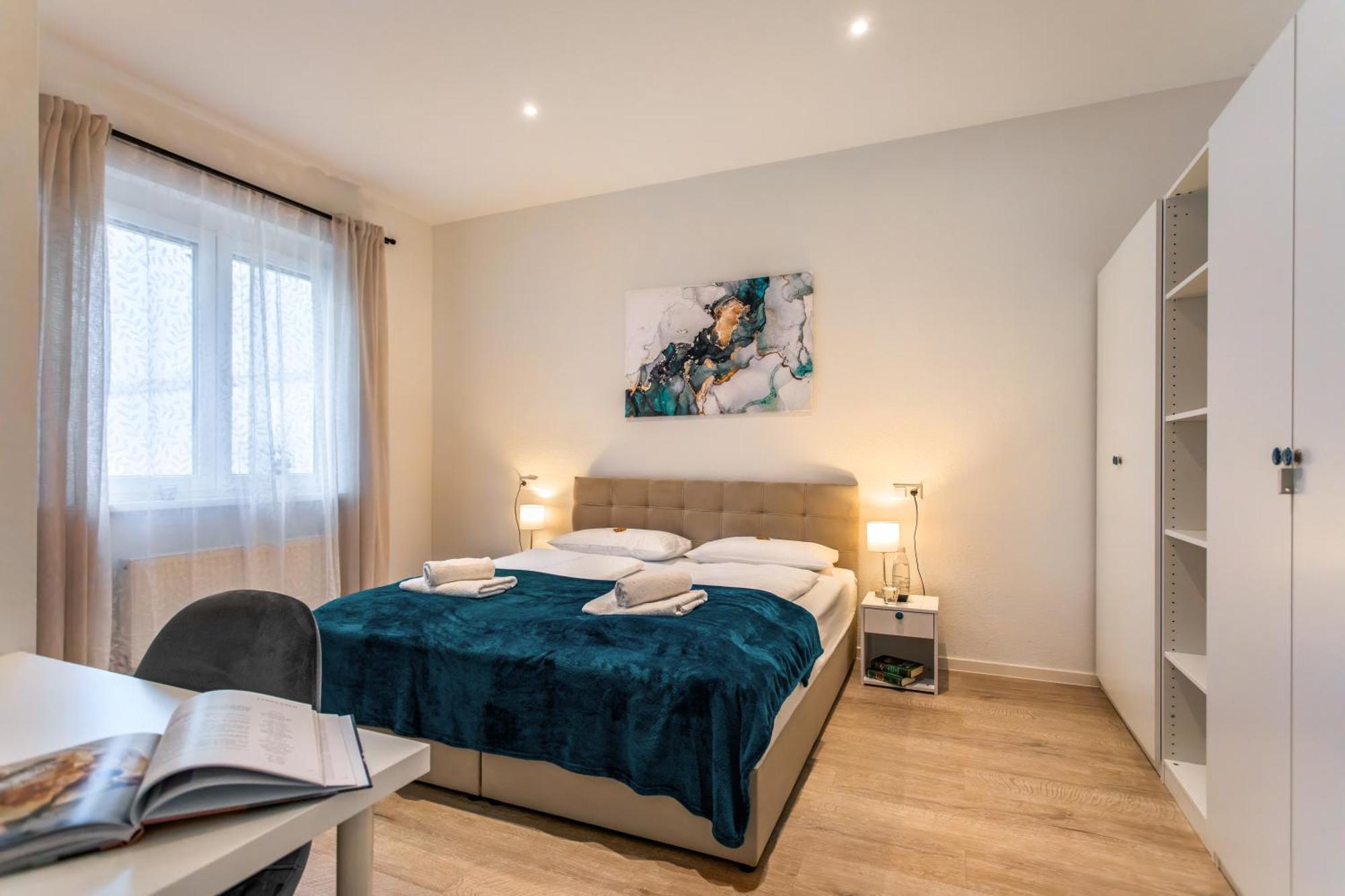 Rosenberg-Suites - Zentral, Stellplatz, Grosse Terasse, Business & Privat 하일브론 외부 사진