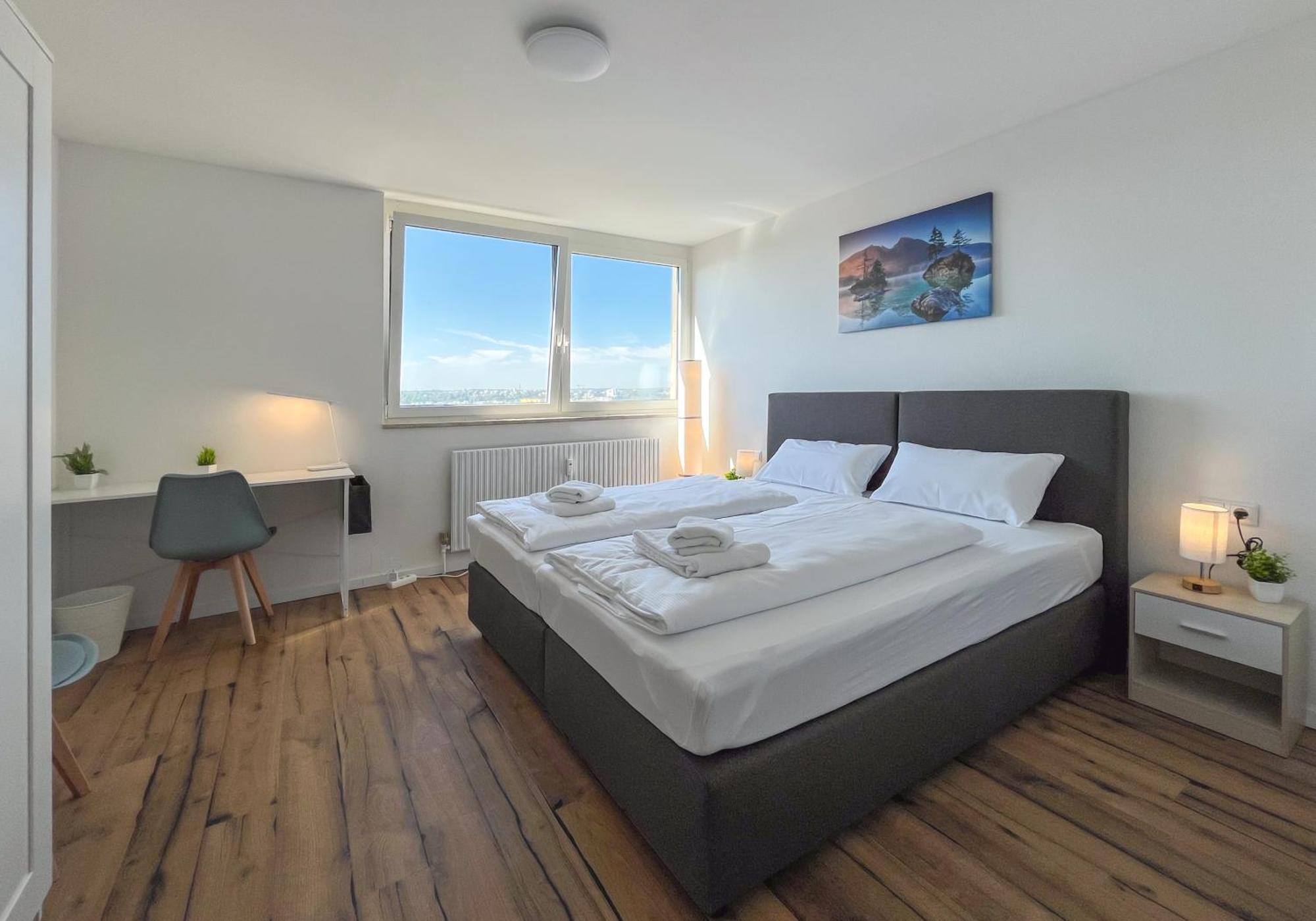Rosenberg-Suites - Zentral, Stellplatz, Grosse Terasse, Business & Privat 하일브론 외부 사진